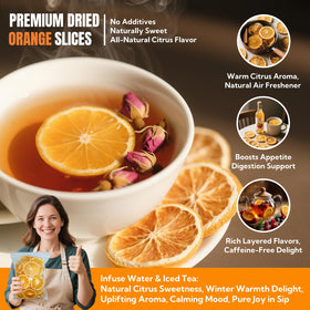 Luxsavia orange slices for holiday decor and home fragrance.