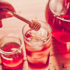 Luzianne iced tea bags infuse with clarity and refreshing aroma.