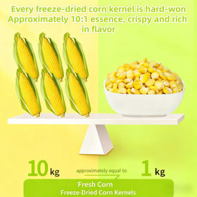 LWWTYKSPL freeze-dried sweet corn being rehydrated for soups and stews