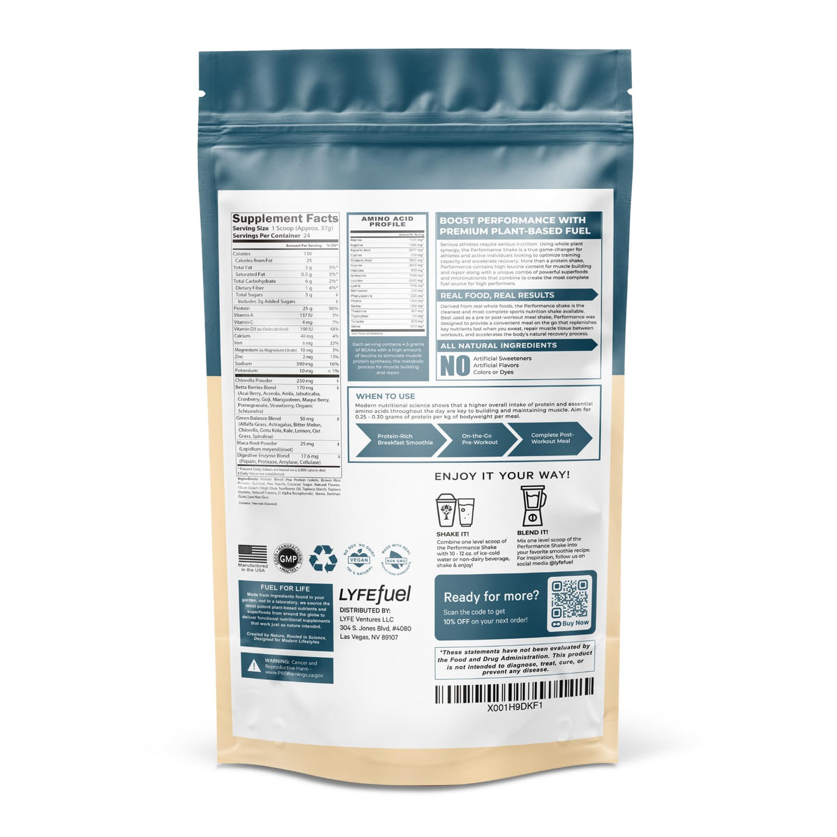 LyfeFuel post-workout shake convenient meal option during busy days