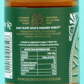 Pouring Lyle's Golden Syrup for desserts and toppings