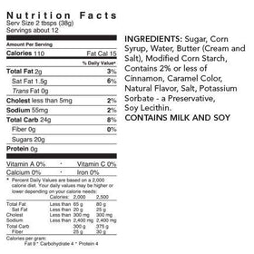 Lyons Cinnamon Dessert Sauce adds a spiced drizzle to coffee or horchata latte.