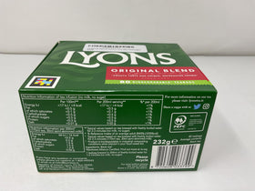 Lyons Original Blend Tea produced in Dublin reflects heritage and quality.