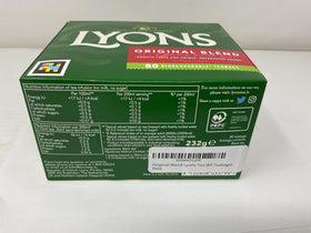 Lyons Original Blend Tea, Ireland's classic black tea, timeless flavor.