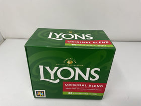 Lyons Original Irish Tea 80 bags for daily Irish tea rituals.