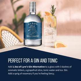 Lyre's Gin Alternative Negroni mocktail visual demonstrates rich color and depth.