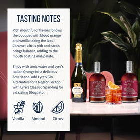 Lyre's Vermouth Alternative shines in a non-alcoholic Manhattan.