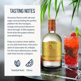 Lyre's White Cane Spirit daiquiri mocktail setup for a refreshing non-alcohol option.