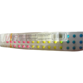LYZA'S SWEETS & TREATS old-fashioned-buttons on paper strips, colorful rainbow-dots for retro parties