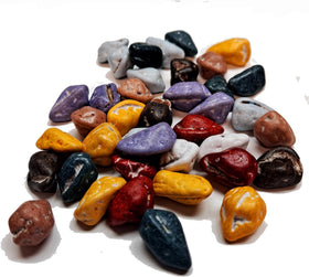 Realistic river-stone look ChocoRocks pebbles for parties and treats