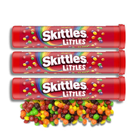Lyza's Sweets Skittles Littles mega tubes ready for sharing