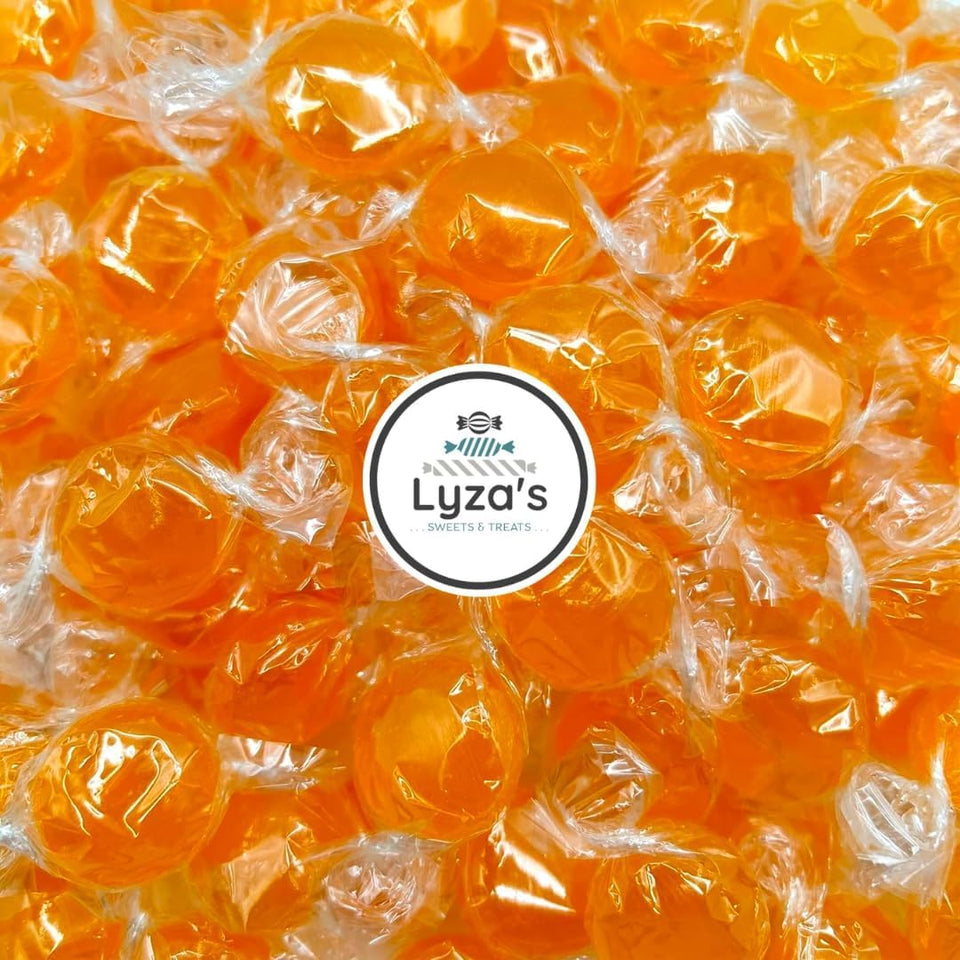 Lyza’s Sweets sugar-free butterscotch discs in a bag for easy snacking