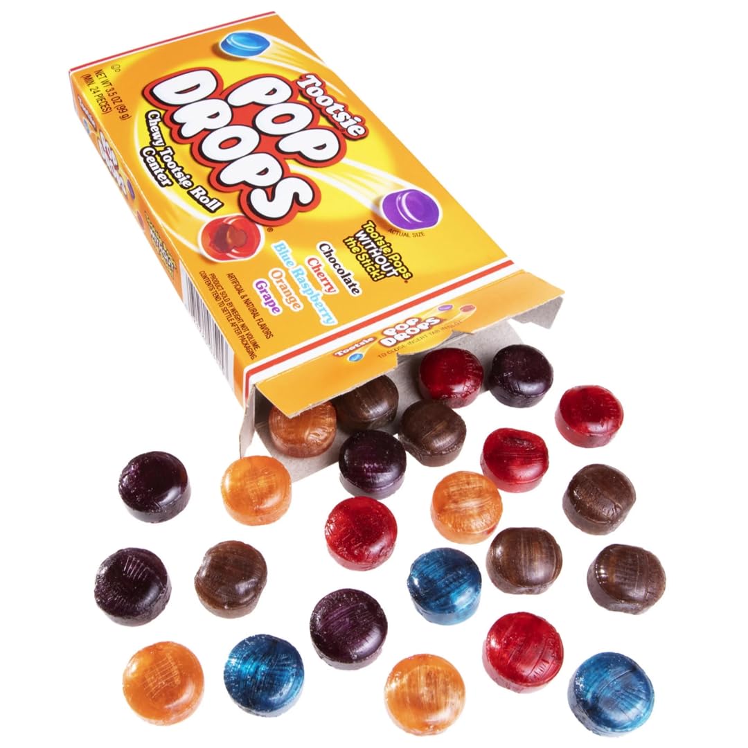 Lyza's Sweets & Treats Tootsie Drop Pops add colorful theater-style snacking at home movie nights.