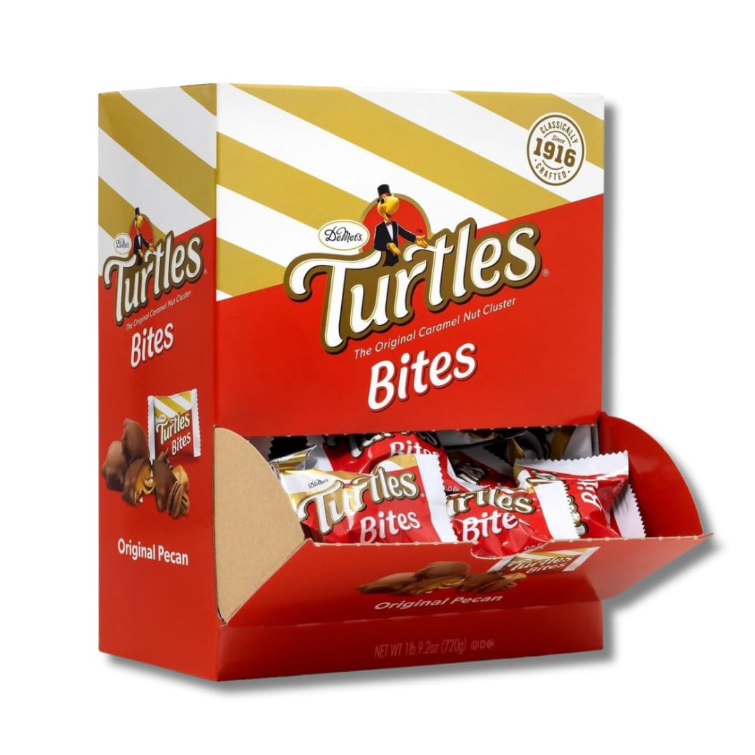 Lyza's Sweets & Treats DeMet's Turtles Original Pecan Bites, perfect for gifting.