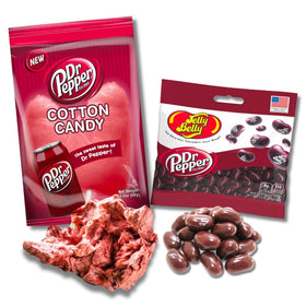 Lyza's Sweets & Treats Dr Pepper cotton candy, fluffy soda-flavored candy ideal for gifting