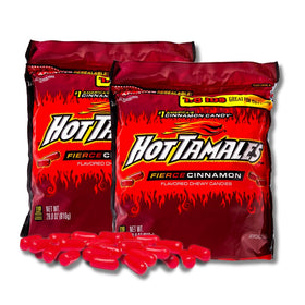 LYZA'S Hot Tamales Fierce Cinnamon packaging highlighting bold flavor for snacking