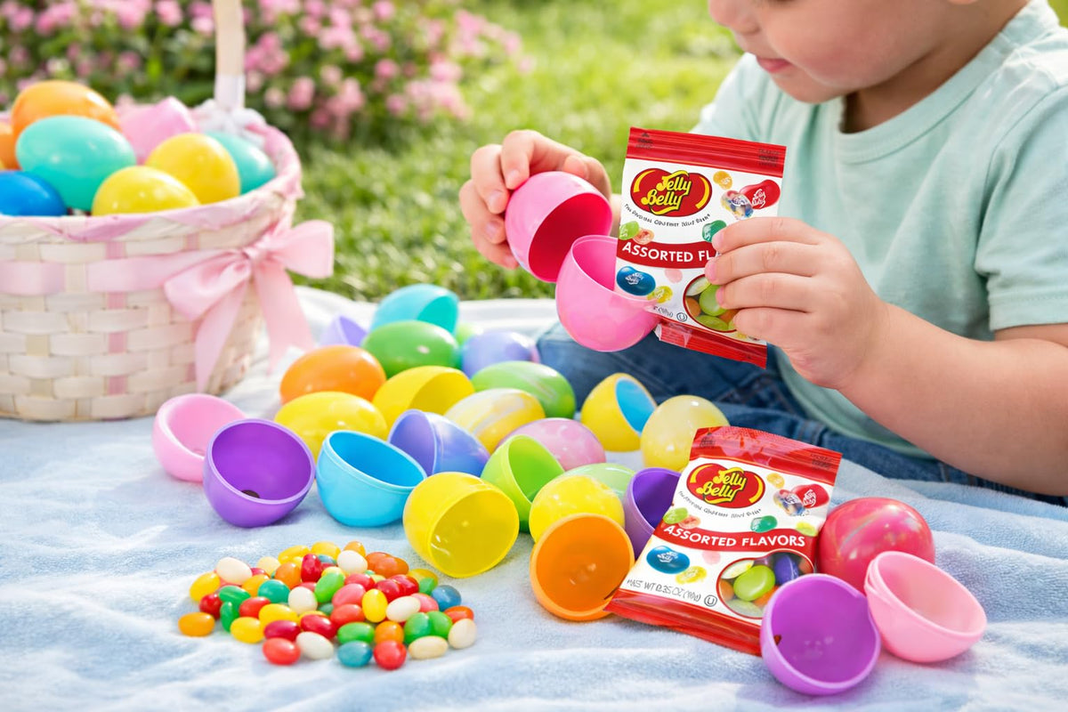 Lyza's Sweets & Treats Jelly Beans assorted flavors 0.35 oz for variety in one bite.