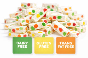 Original Italian nougat candies by Lyza's Sweets & Treats with soft chew texture