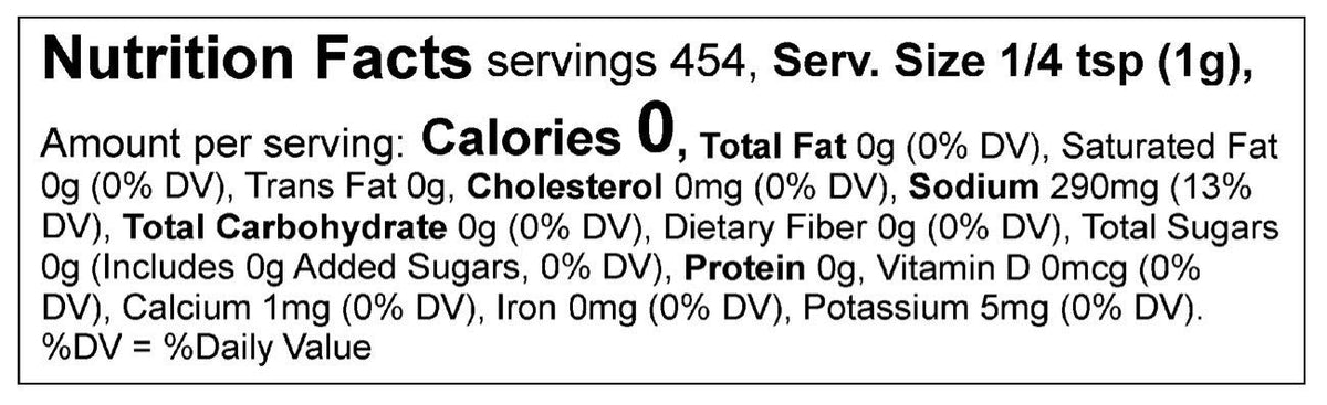 M SALT seasoning on steak and vegetables, enhancing flavor and aroma.