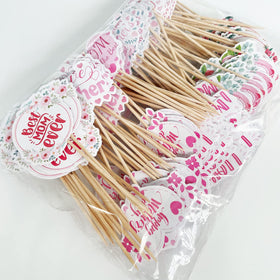 M1NTP1US Happy Mother's Day cupcake topper design 5 perfect for dessert tables