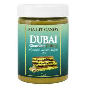 Ma Lit Candy Dubai Pistachio Kataifi Cream Jar with creamy texture and crunchy kataifi for rich spreads.