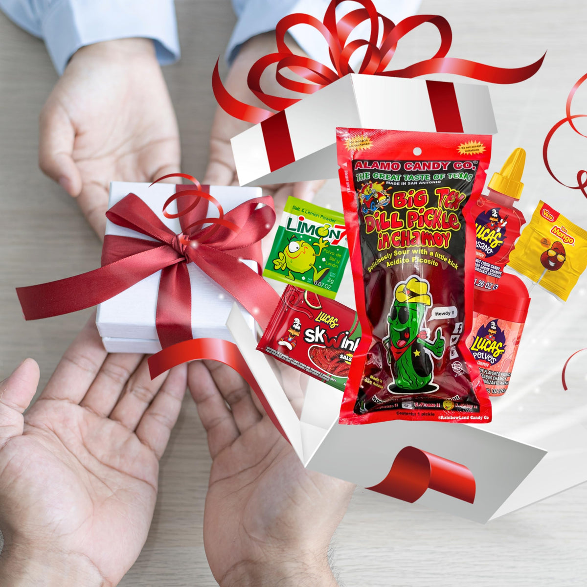 Ma Lit Candy Skwinkles Salsagheti and friends in a vibrant snack pack.