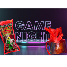 Ma Lit Candy skwinkles salsagheti snack bundle highlighting chewy, spicy-sweet variety for sharing.