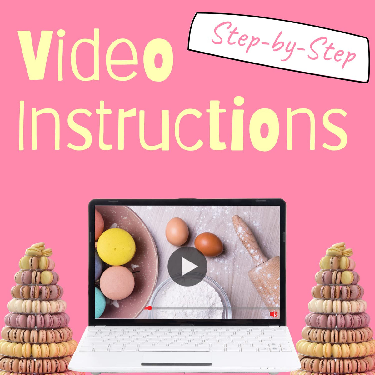 Macalicious circle template helps achieve uniform macaron size