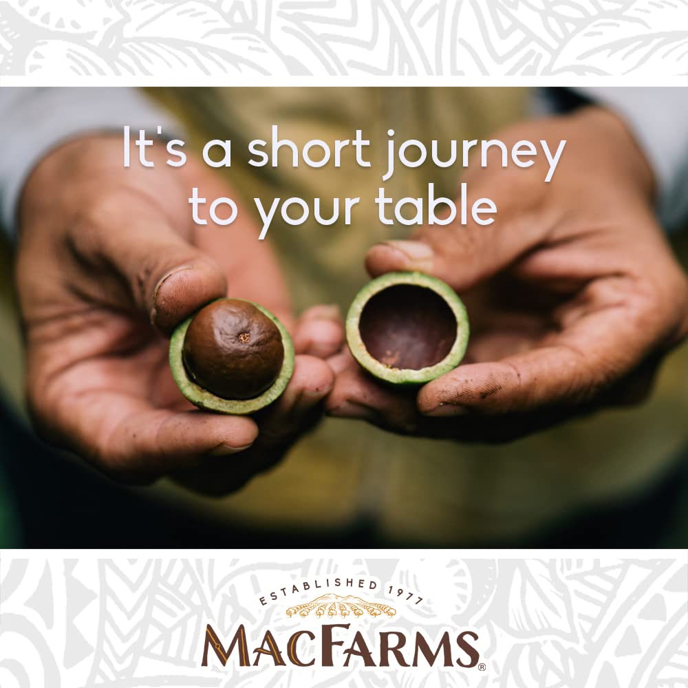 Trail-mix idea with MacFarms macadamias and dried fruit.