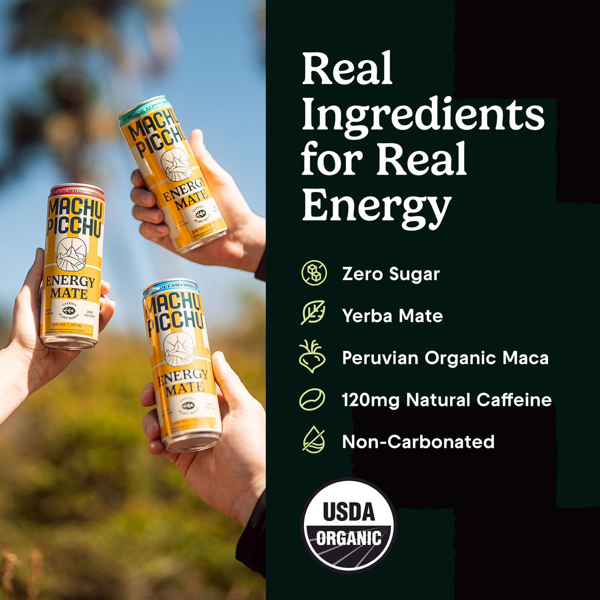 MACHU PICCHU eco-friendly packaging highlights sustainable energy choice