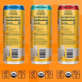 MACHU PICCHU Energy organic ingredients label communicates clean sourcing