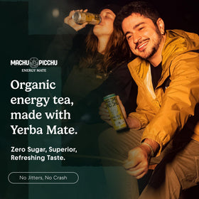 MACHU PICCHU Zero Sugar Alpine Mint can with natural stevia