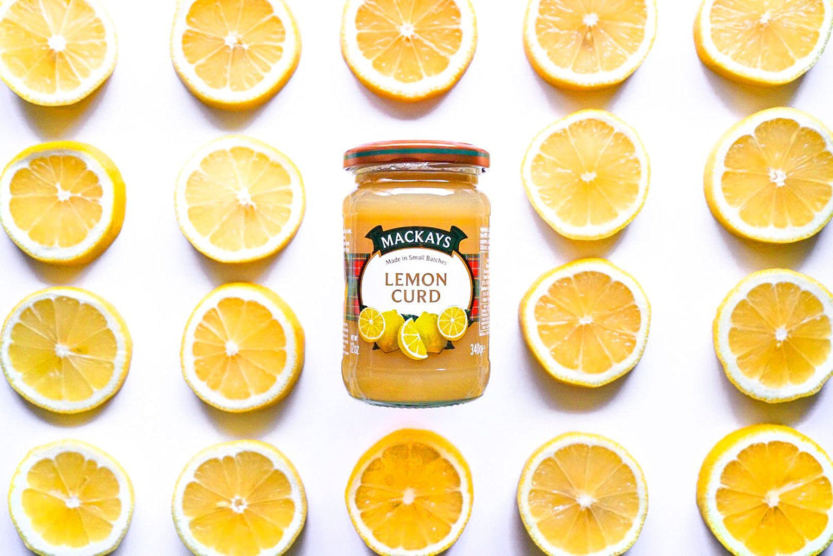 Mackays Lemon Curd used as a baking filling in pastries
