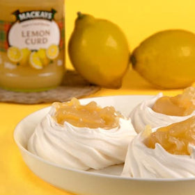 Mackays Lemon Curd prepared with copper pan method for authentic taste