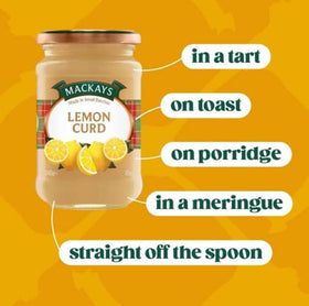 Mackays Lemon Curd gluten free and nut free option