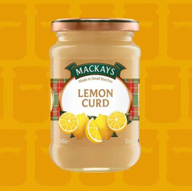 Mackays Lemon Curd non-GMO and free from artificial colors
