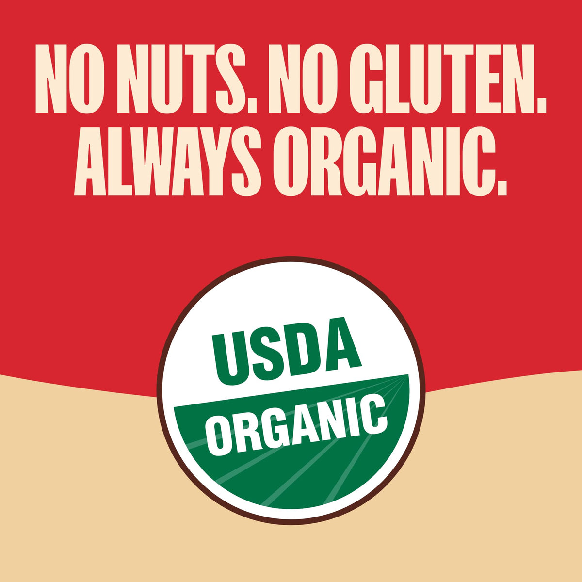 Made Good Star Puffed Crackers serving suggestion for on-the-go snacking.