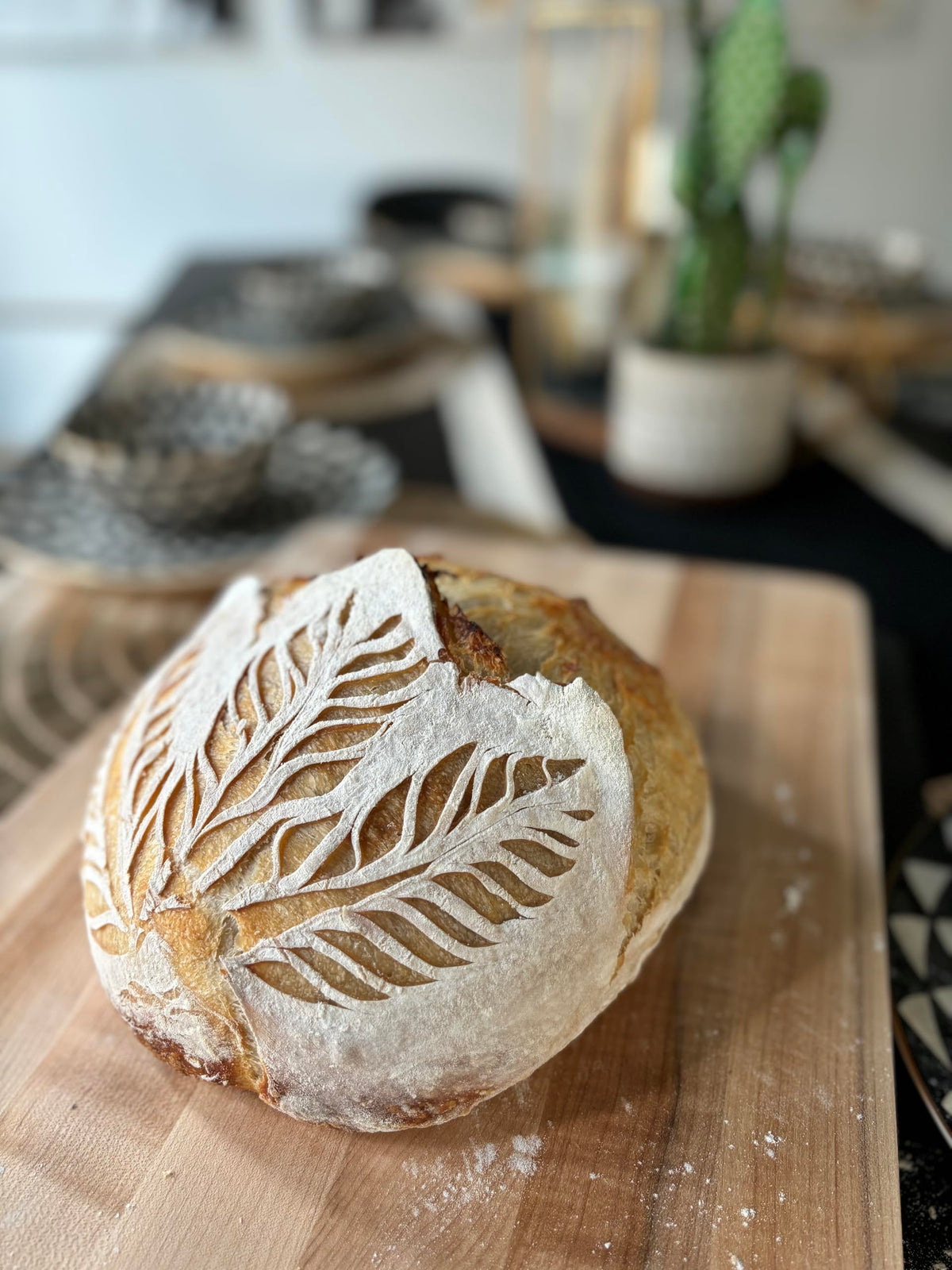 Made With Loave appears on TikTok, inviting home bakers to try.