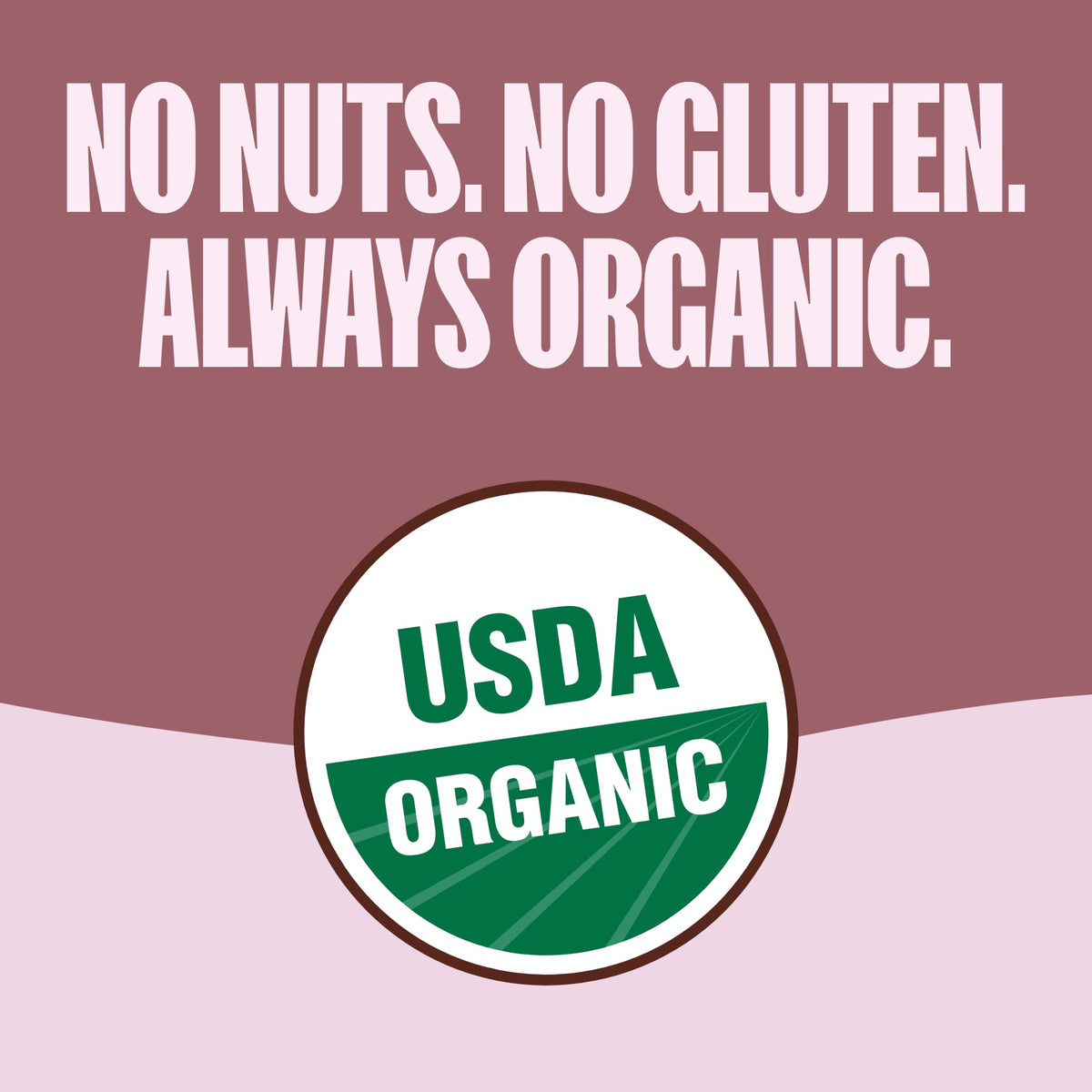 MadeGood allergen-friendly label communicates gluten-free and organic ingredients.