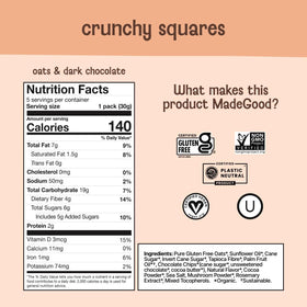MadeGood blueberry mornings soft-baked oat bar with fruity aroma