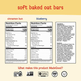 MadeGood chewy granola bar classic chocolate chip for everyday cravings