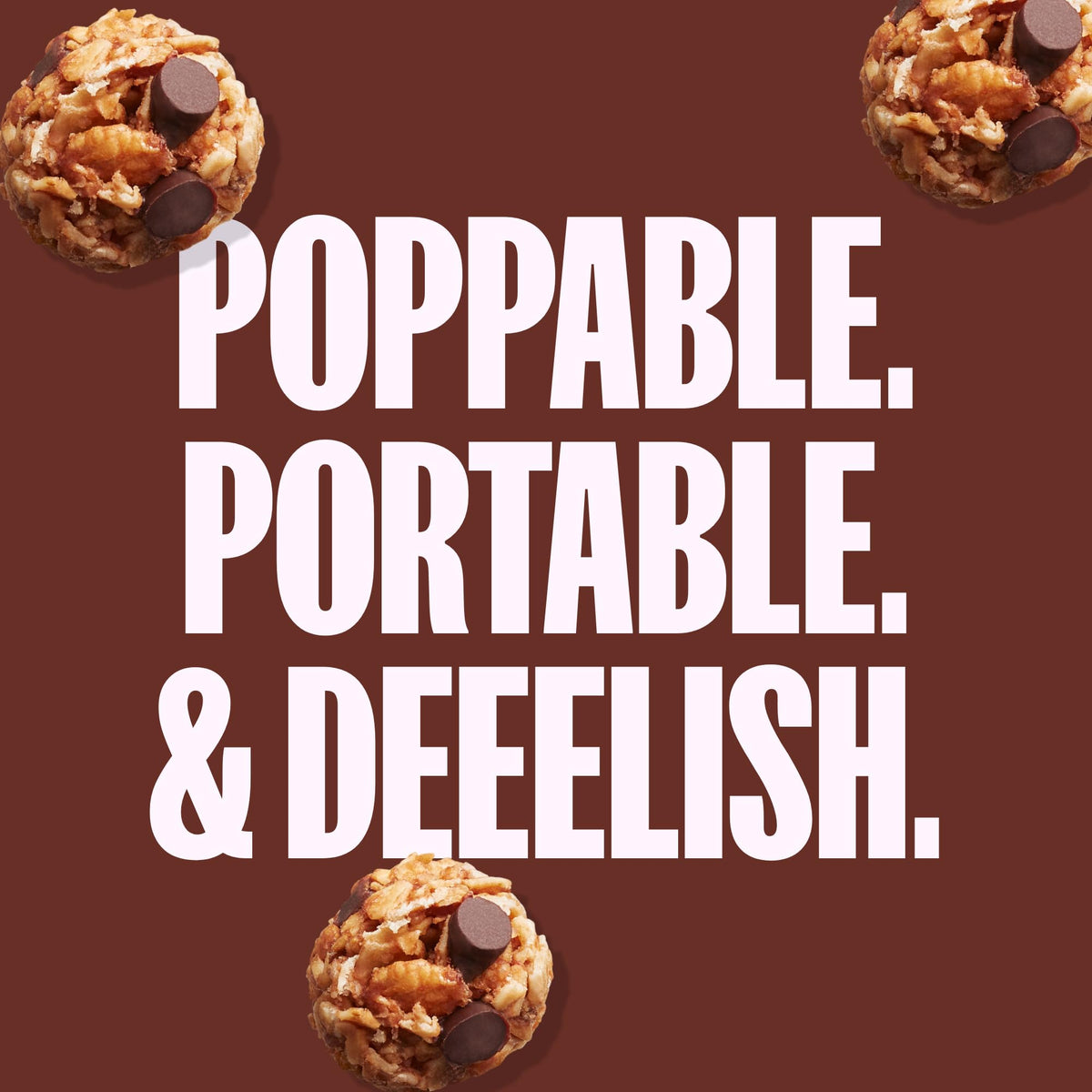 MadeGood Chocolate Chip Granola Bites ingredient chart highlights 6 vegetables per serving