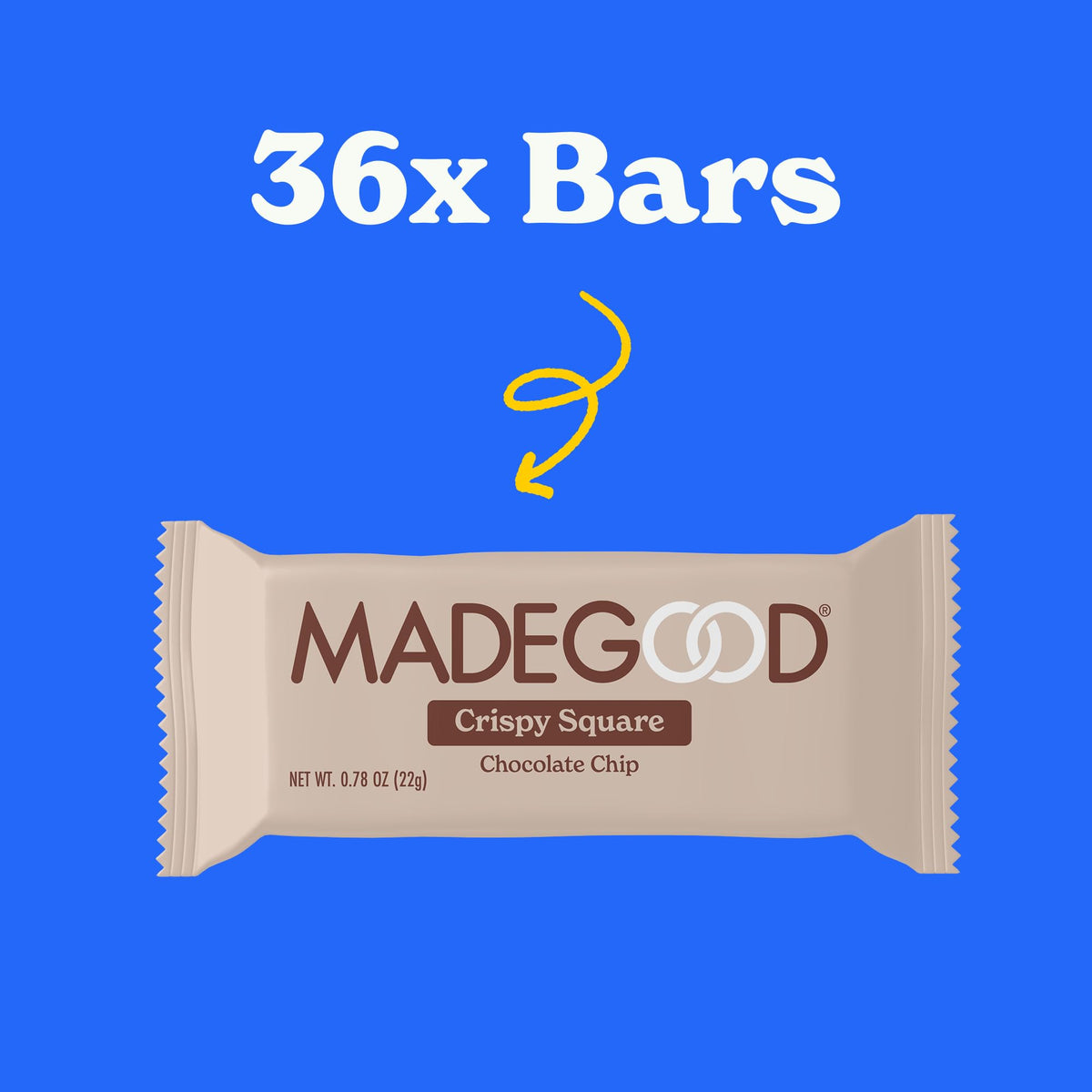 MadeGood Crispy Squares ingredients shot featuring vegetables included in every bar
