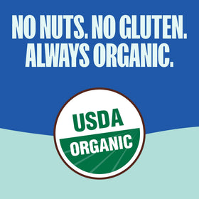 MadeGood Crispy Squares gluten-free and vegan symbol highlight allergy-friendly snack.