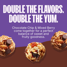 MadeGood Granola Bites Mixed Berry mini pack for quick lunchbox treats.