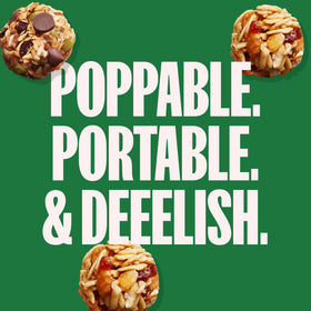 Close-up of MadeGood Granola Minis nutrition label showing gluten-free