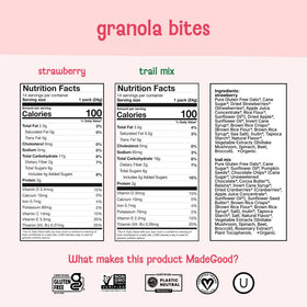 MadeGood Granola Minis with six veggie extracts blended into oats for flavor