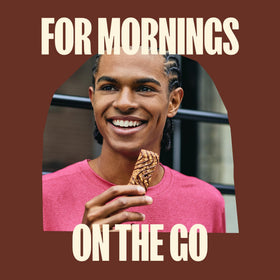 MadeGood Mornings allergen-free bars on the shelf.