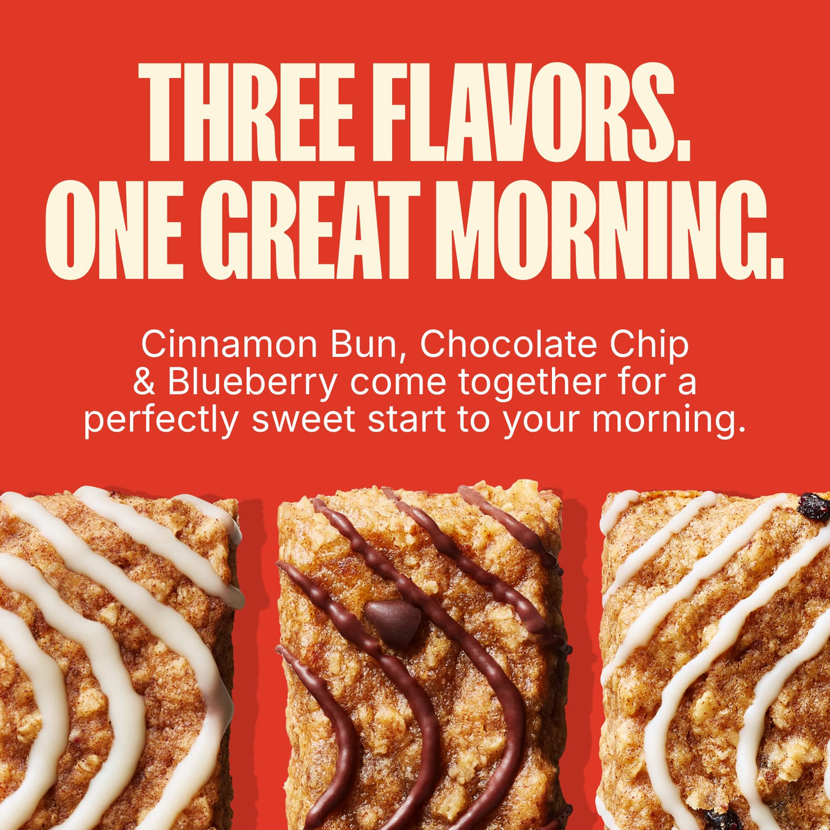 MadeGood Mornings Soft Baked Oat Bars Blueberry, on-the-go snack option.