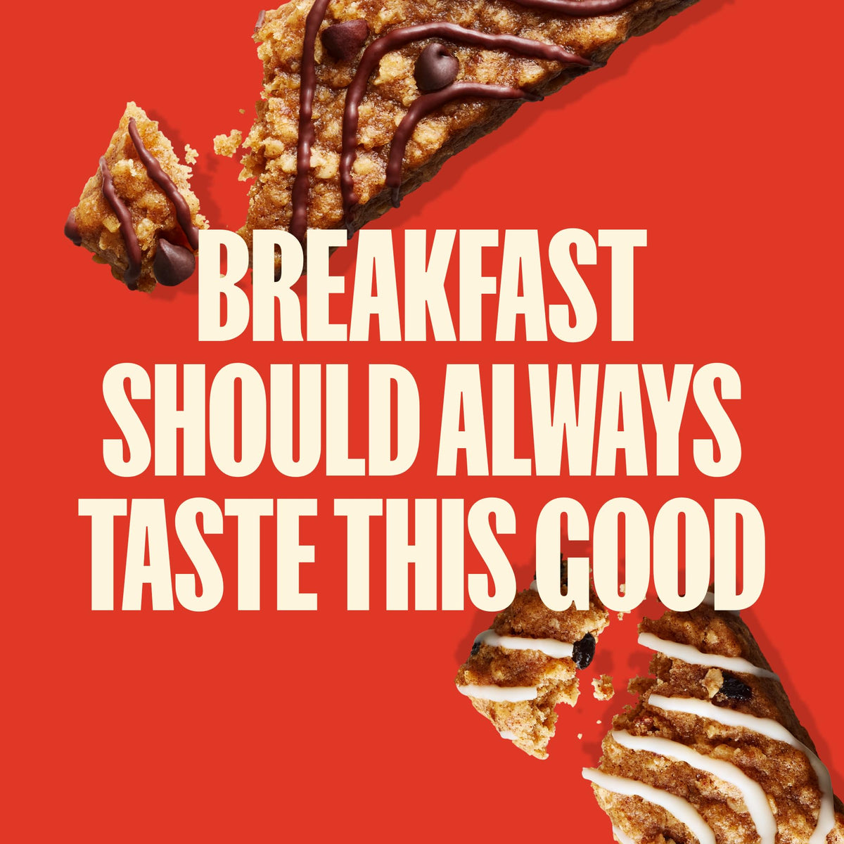 MadeGood Mornings Cinnamon Bun bars highlight cozy flavor with vegan ingredients.